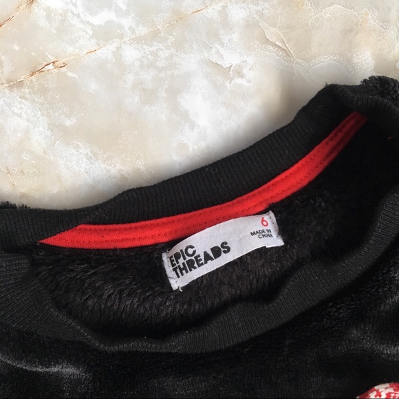 Epic Threads Velour Penguin Sweater, 6 - Picture 2 of 4